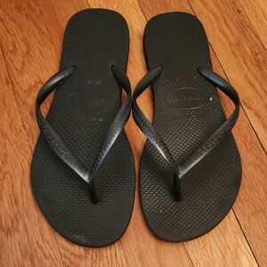 Havaianas Sleek Black Sandals